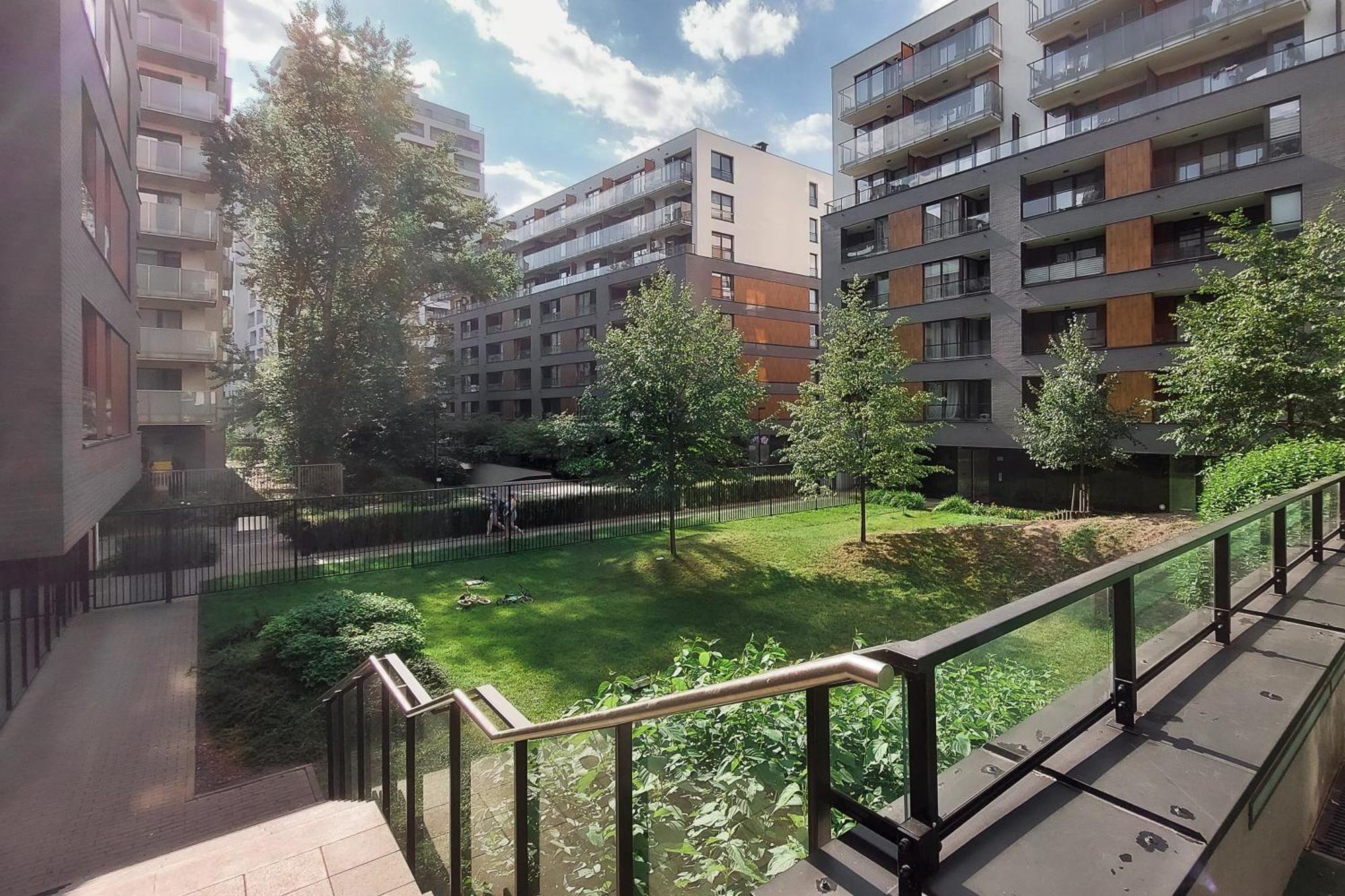 Lumina 3-Room Apart With Parking, Balcony Warsaw Exterior photo